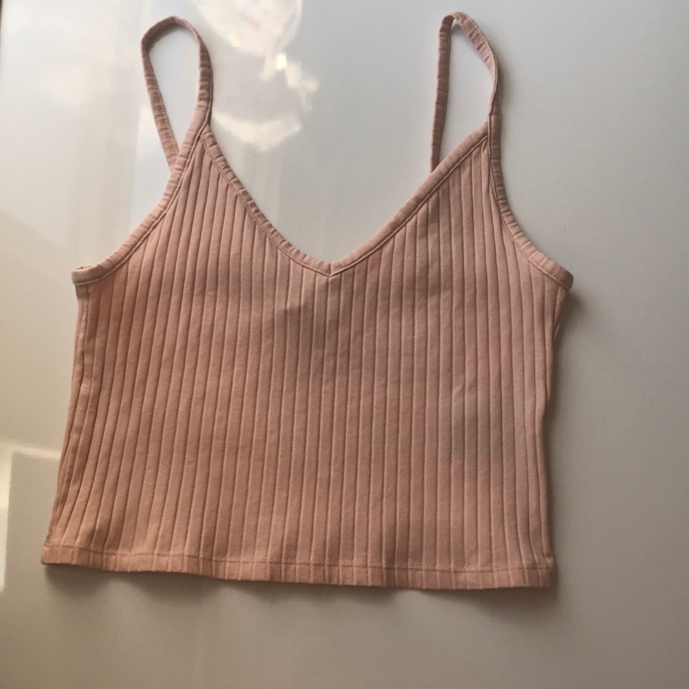 Light Pink Crop Top